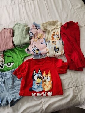 4T & 5T Pajama & Play Clothes Bundle 16 Pcs